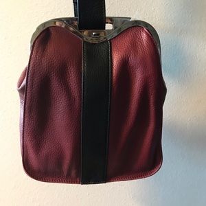 L.A.M.B. Gwen Stefani Leather Backpack Bag RARE